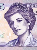Prinzessin Diana ein Porträt von Walisisch Geld foto