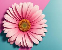 abstrakt Blume Hintergrund durch ai generiert foto