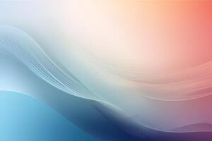 bunt Gradient Hintergrund Design Illustration mit generativ ai foto