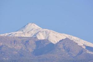 malerischer Blick auf die Berge foto