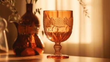 Bohemien Glas. Illustration ai generativ foto