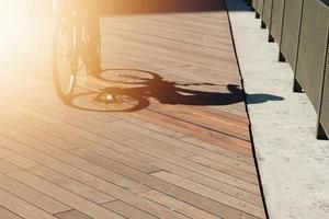 Fahrrad Schatten Silhouette, Fahrrad Transportmittel