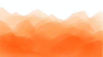 abstrakt Orange Aquarell zum Hintergrund. Digital Kunst malen. Textur Papier. foto