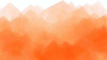 abstrakt Orange Aquarell zum Hintergrund. Digital Kunst malen. Textur Papier. foto