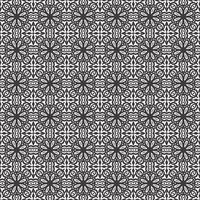 klassische Batik nahtlose Muster Hintergrund geometrische Mandala Wallpaper. elegantes traditionelles Blumenmotiv foto