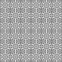 klassische Batik nahtlose Muster Hintergrund geometrische Mandala Wallpaper. elegantes traditionelles Blumenmotiv foto