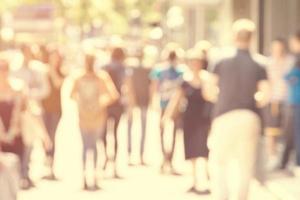 Menschen auf das Straße foto