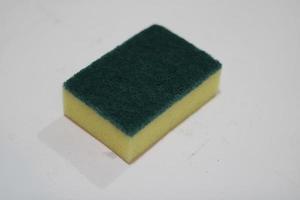 Foto von Gelb und Grün Seife zum Reinigung Geschirr
