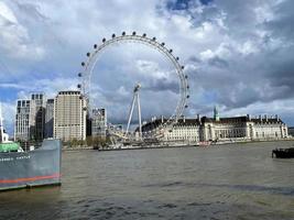 London im das Vereinigtes Königreich im April 2023. ein Aussicht von das London Auge foto