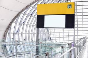 Abfahrt Tor , Zeichen im Flughafen foto