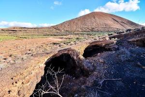 Landschaft im tropisch vulkanisch Kanarienvogel Inseln Spanien foto