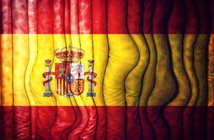 abstrakt Spanien Flagge foto