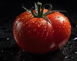 fres rot gesund Tomate Foto