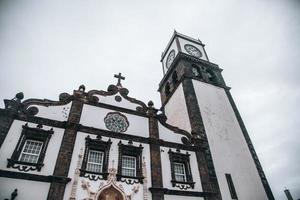 Ansichten von igreja matriz de sao sebastiao im ponta Delgada im sao miguel, Azoren foto