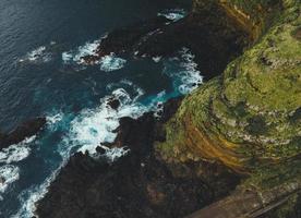 Drohne Aussicht von ponta da Costa im sao miguel, das Azoren foto