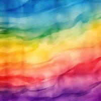 Regenbogen Aquarell Hintergrund Textur foto