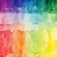 Regenbogen Aquarell Hintergrund Textur foto