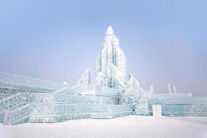 Harbin, China - - jan 15, 2020-hafen International Eis und Schnee Skulptur Festival ist ein jährlich Winter Festival Das nimmt Platz im Harbin. es ist das Welt größten Eis und Schnee Festival. foto