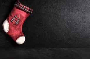 leeren Weihnachten Socke foto