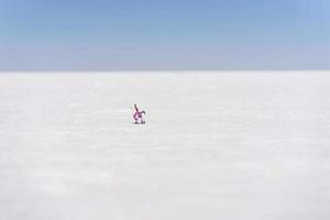 salar de uyuni, salzwiesen in bolivien foto