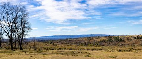 Panorama- Aussicht von Villa Yacanto, Provinz von Cordoba foto