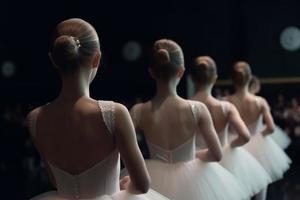 Theater Ballerinas. generieren ai foto