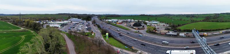 britisch Autobahnen und der Verkehr foto