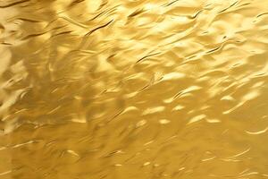 golden Farbe Textur Hintergrund. ai generiert foto