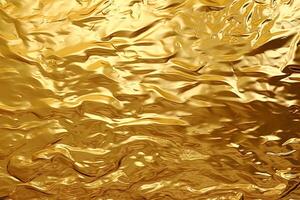 golden Farbe Textur Hintergrund. ai generiert foto