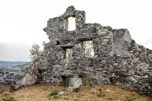 Ruinen von ein Kirche foto