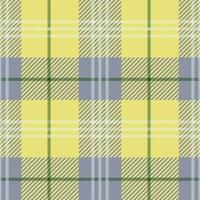 Tartan nahtlos Muster, grau und Gelb, können Sein benutzt im das Design von Mode Kleidung. Bettwäsche, Vorhänge, Tischdecken foto