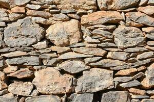 ein Felsen Mauer foto