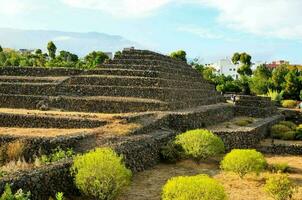 ein Treppe Pyramide foto