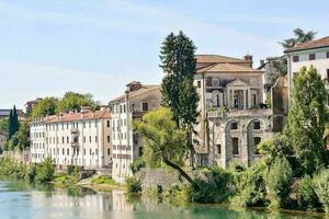 mittelalterlich Stadt bassano del Grappa foto