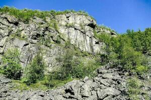 malerischer Blick auf die Berge foto