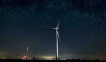 Windmühle draussen Konzept foto