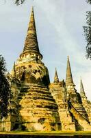 alter tempel in thailand foto