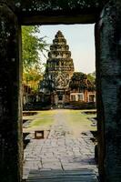 alter tempel in thailand foto