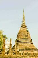 alter tempel in thailand foto