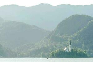 malerischer Blick auf die Berge foto