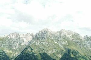 malerischer Blick auf die Berge foto