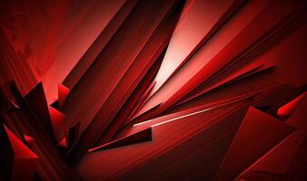 wellig rot abstrakt Hintergrund. generativ ai foto