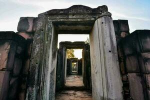 alter tempel in thailand foto