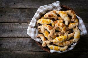 hausgemacht Mini Croissants foto