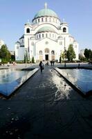 Belgrad Kirche Landschaft foto