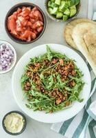 frisch und gesund Diät Salat foto