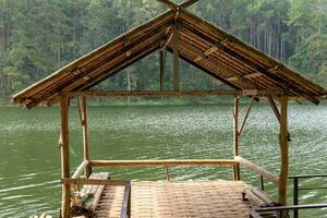 Fotos um Stich ung Reservoir im Nord Thailand