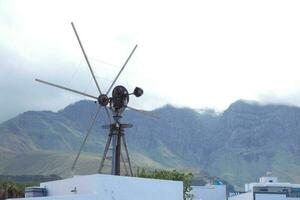 klassisch Windmühle Mechanismus ohne das Segel foto