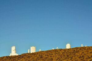 das teide-observatorium auf teneriffa, um 2022 foto