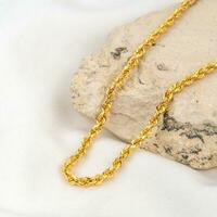 Gold Halskette Schmuck foto